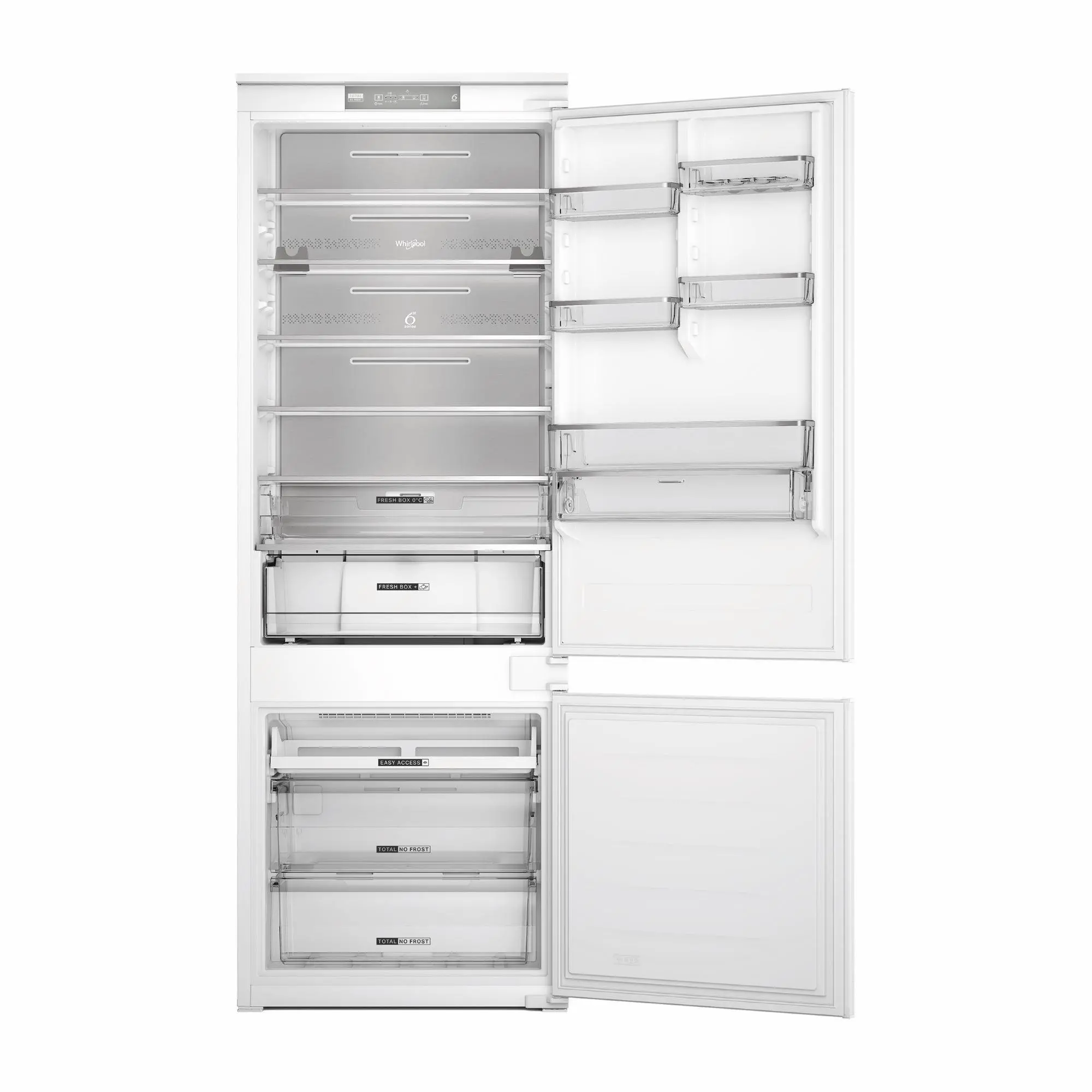 Whirlpool WHSP70T121 Pełny No Frost 193,5cm Szuflada z kontrolą wilgotności