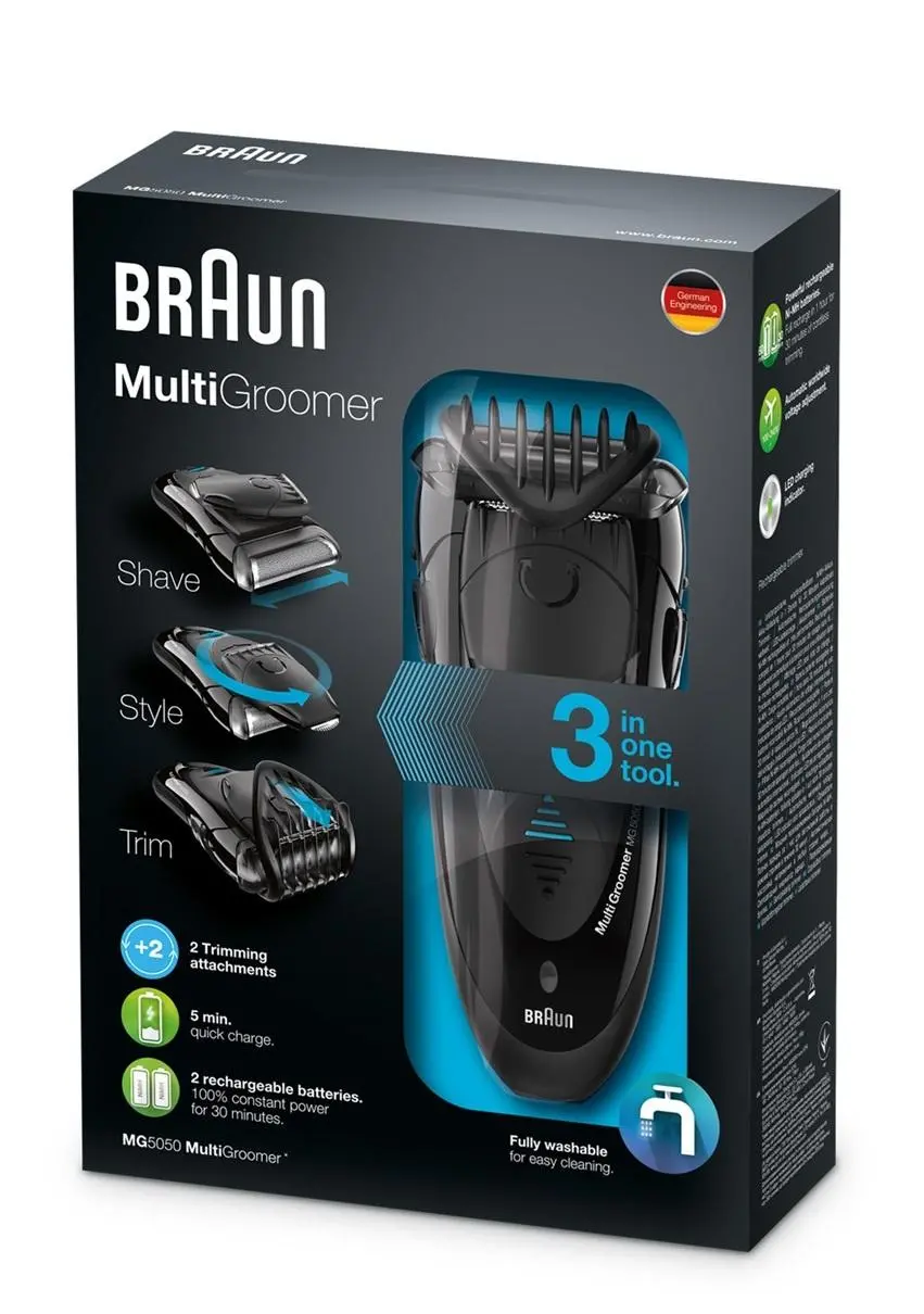 Trymer Braun Multi Groomer MG5050 30min