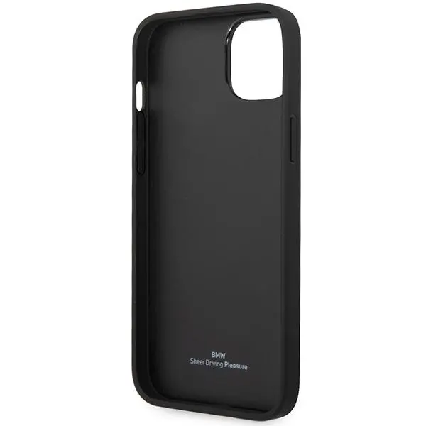 Etui BMW Leather Diamond Pattern BMHCP14S22RFGR do iPhone 14