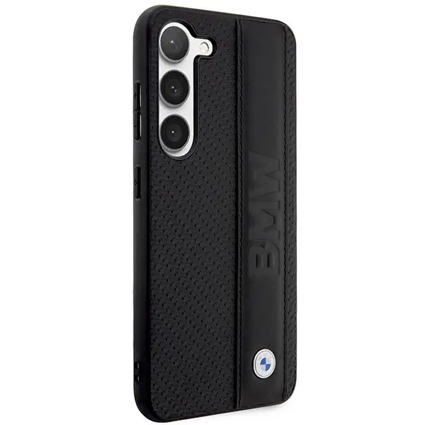Etui BMW Leather Textured & Stripe BMHCS23S22RDPK do Samsung Galaxy S23