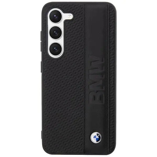 Etui BMW Leather Textured & Stripe BMHCS23S22RDPK do Samsung Galaxy S23