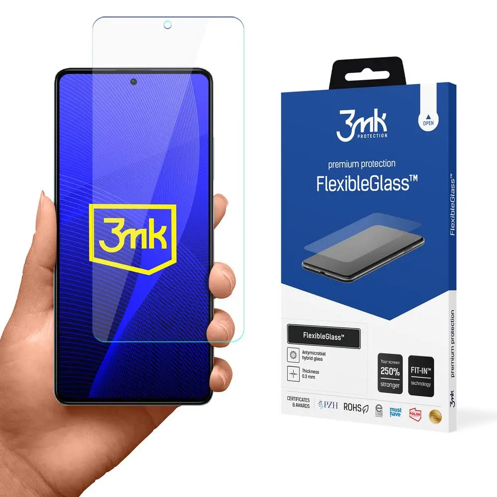 Szkło hybrydowe 3mk FlexibleGlass do Xiaomi Redmi Note 12 Pro