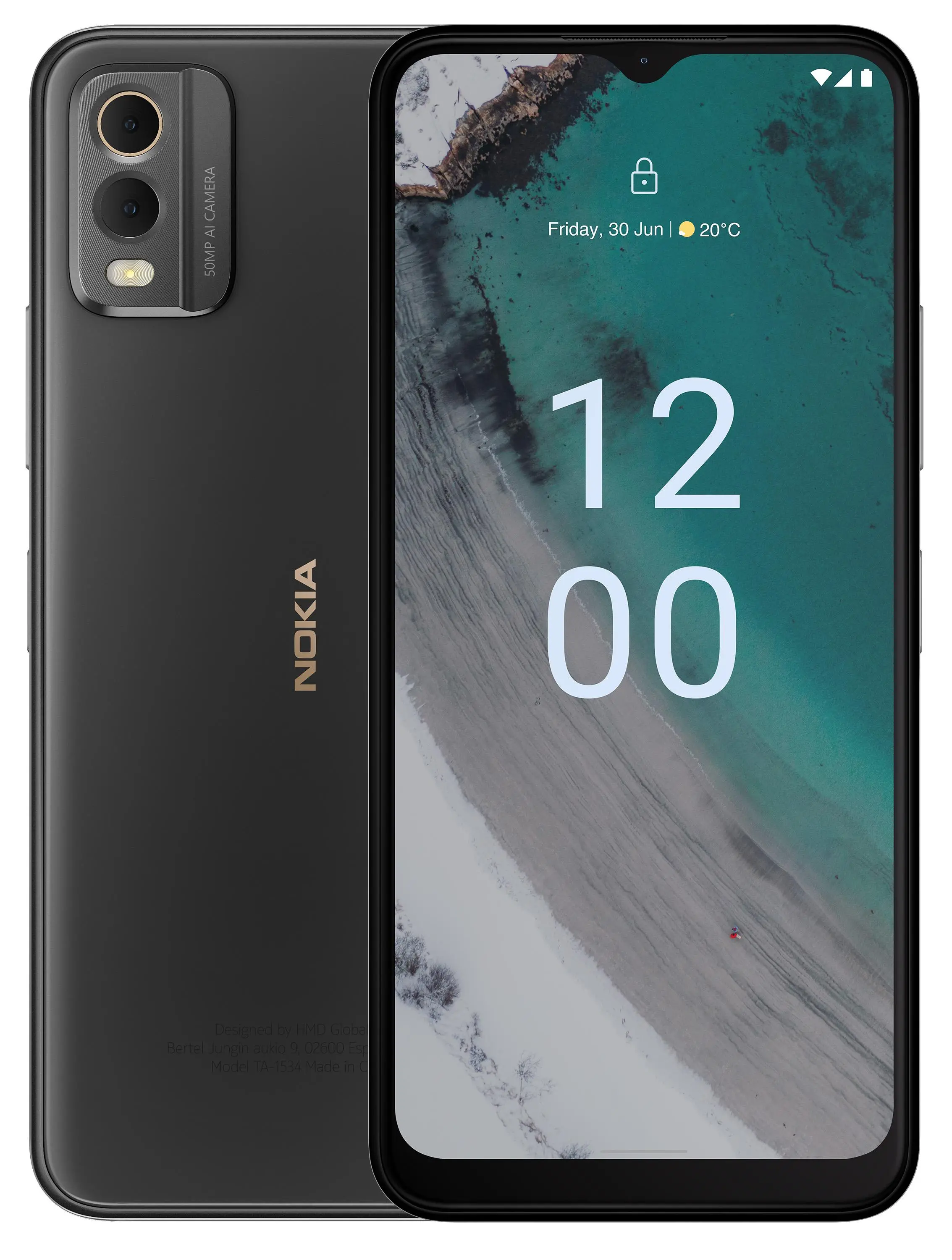 Smartfon Nokia C32 TA-1534 DS 4/64GB 6,5" 50Mpix Czarny