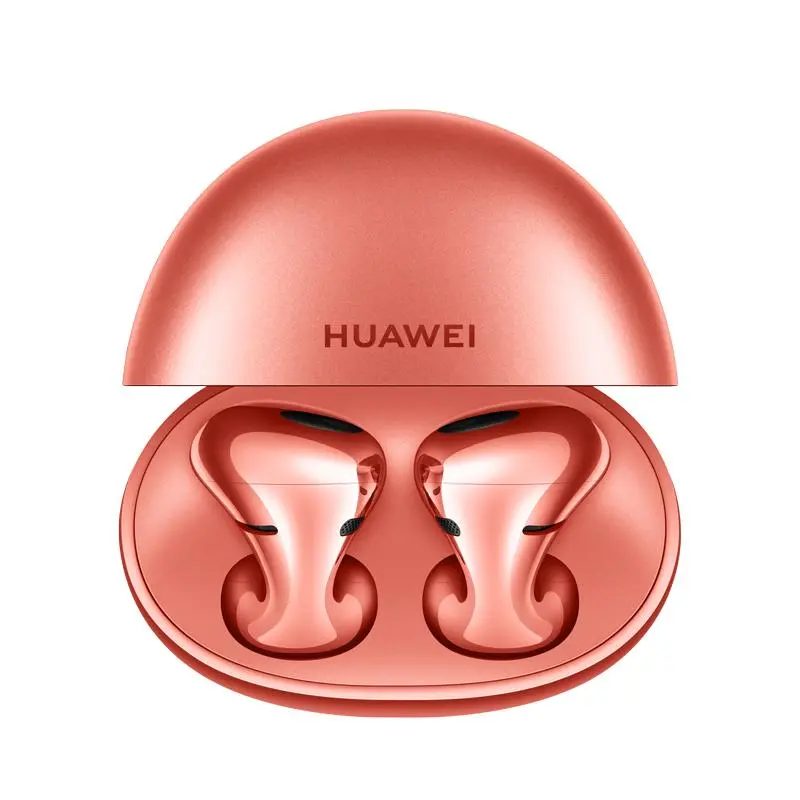 Słuchawki bezprzewodowe Huawei FreeBuds 5 ANC z etui ładującym Douszne Bluetooth 5.2 Koralowy
