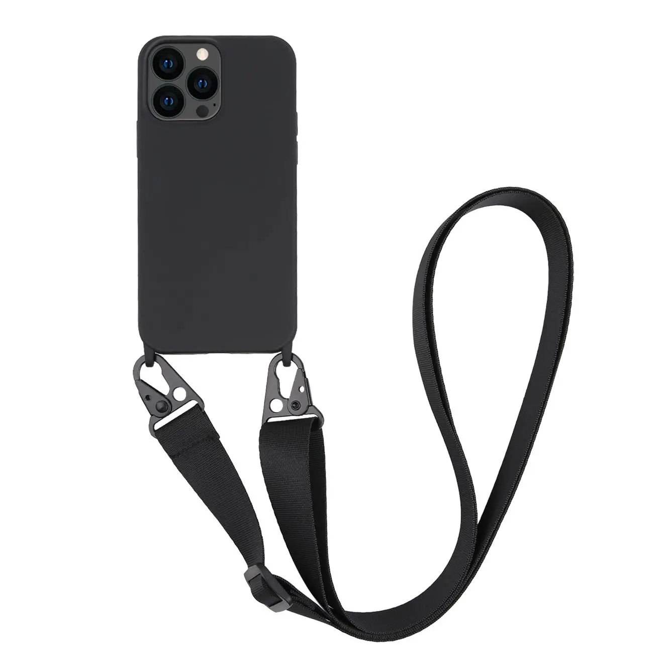 Etui Vivanco Necklace Cover do iPhone 13 Pro Czarny