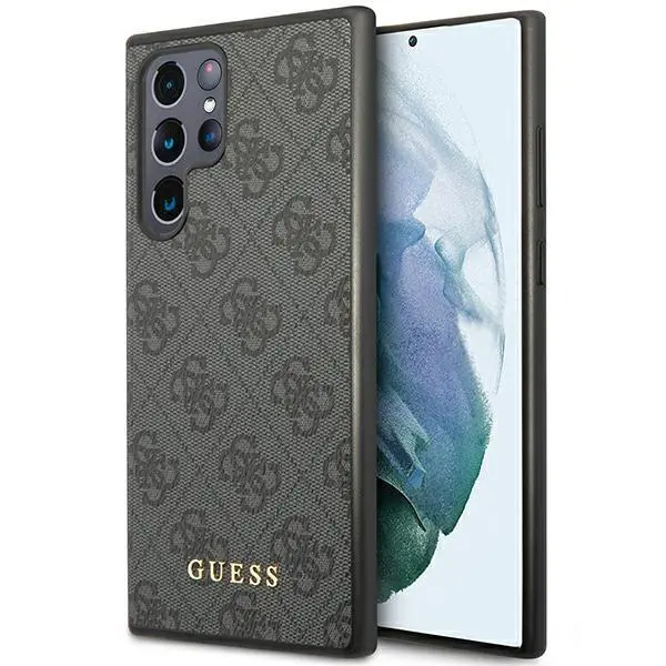 Guess 4G Metal Gold Logo GUHCS23LG4GFGR do Samsung Galaxy S23 Ultra