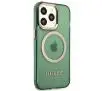 Etui Guess Gold Outline Translucent MagSafe GUHMP13LHTCMA do iPhone 13 Pro / 13