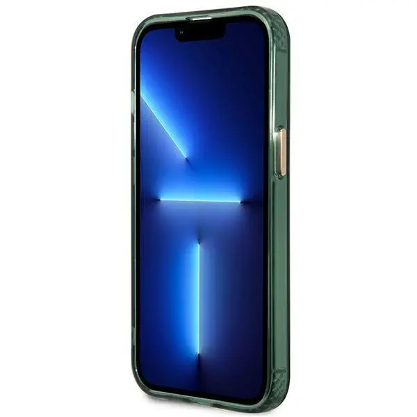 Etui Guess Gold Outline Translucent MagSafe GUHMP13LHTCMA do iPhone 13 Pro / 13