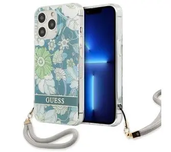 Etui Guess Flower Strap GUHCP13XHFLSN do iPhone 13 Pro Max