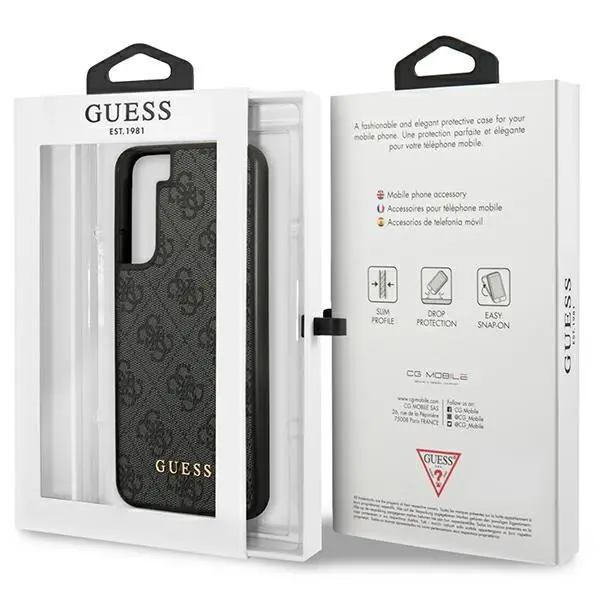 Etui Guess 4G Metal Gold Logo GUHCS23MG4GFGR do Samsung Galaxy S23+