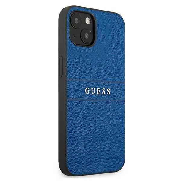 Etui Guess Saffiano Strap GUHCP13SPSASBBL do iPhone 13 mini