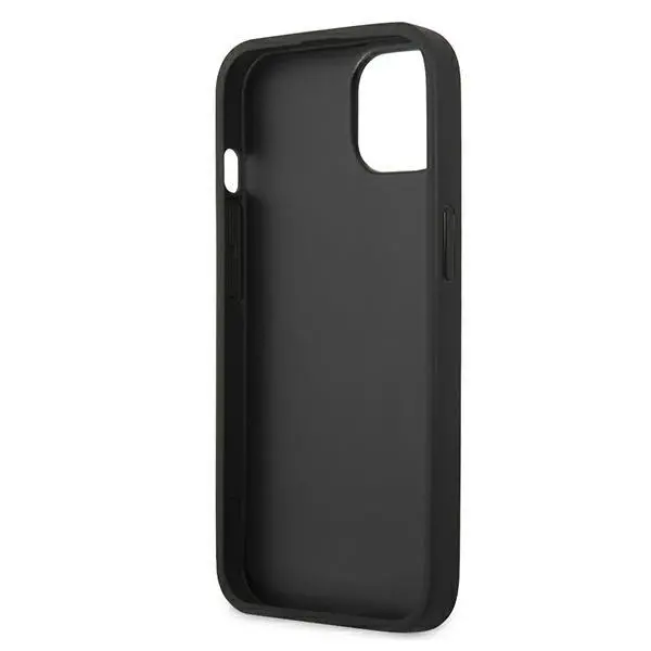 Etui Guess Saffiano Strap GUHCP13SPSASBBL do iPhone 13 mini