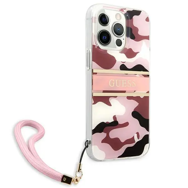 Etui Guess Camo Strap Collection GUHCP13XKCABPI do iPhone 13 Pro Max