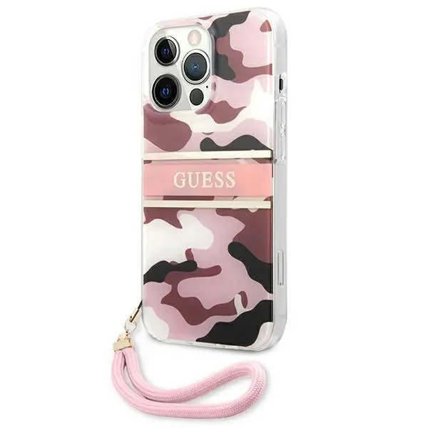 Etui Guess Camo Strap Collection GUHCP13XKCABPI do iPhone 13 Pro Max