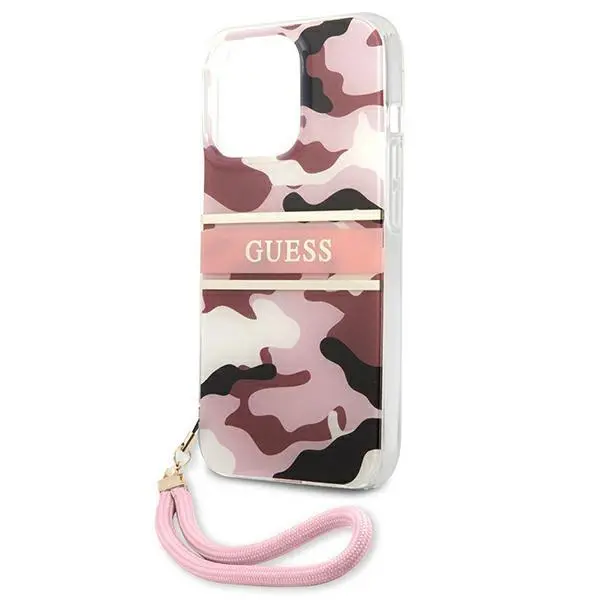 Etui Guess Camo Strap Collection GUHCP13XKCABPI do iPhone 13 Pro Max