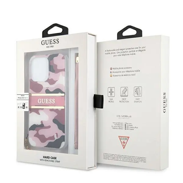 Etui Guess Camo Strap Collection GUHCP13XKCABPI do iPhone 13 Pro Max