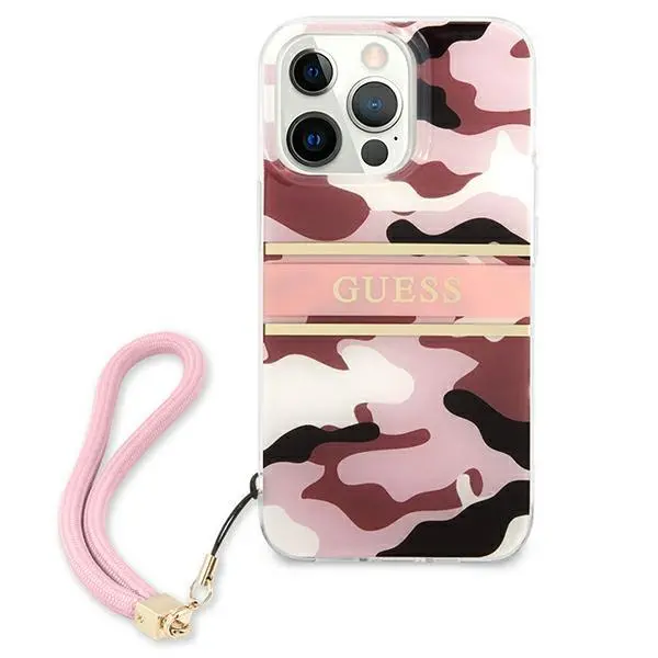 Etui Guess Camo Strap Collection GUHCP13XKCABPI do iPhone 13 Pro Max