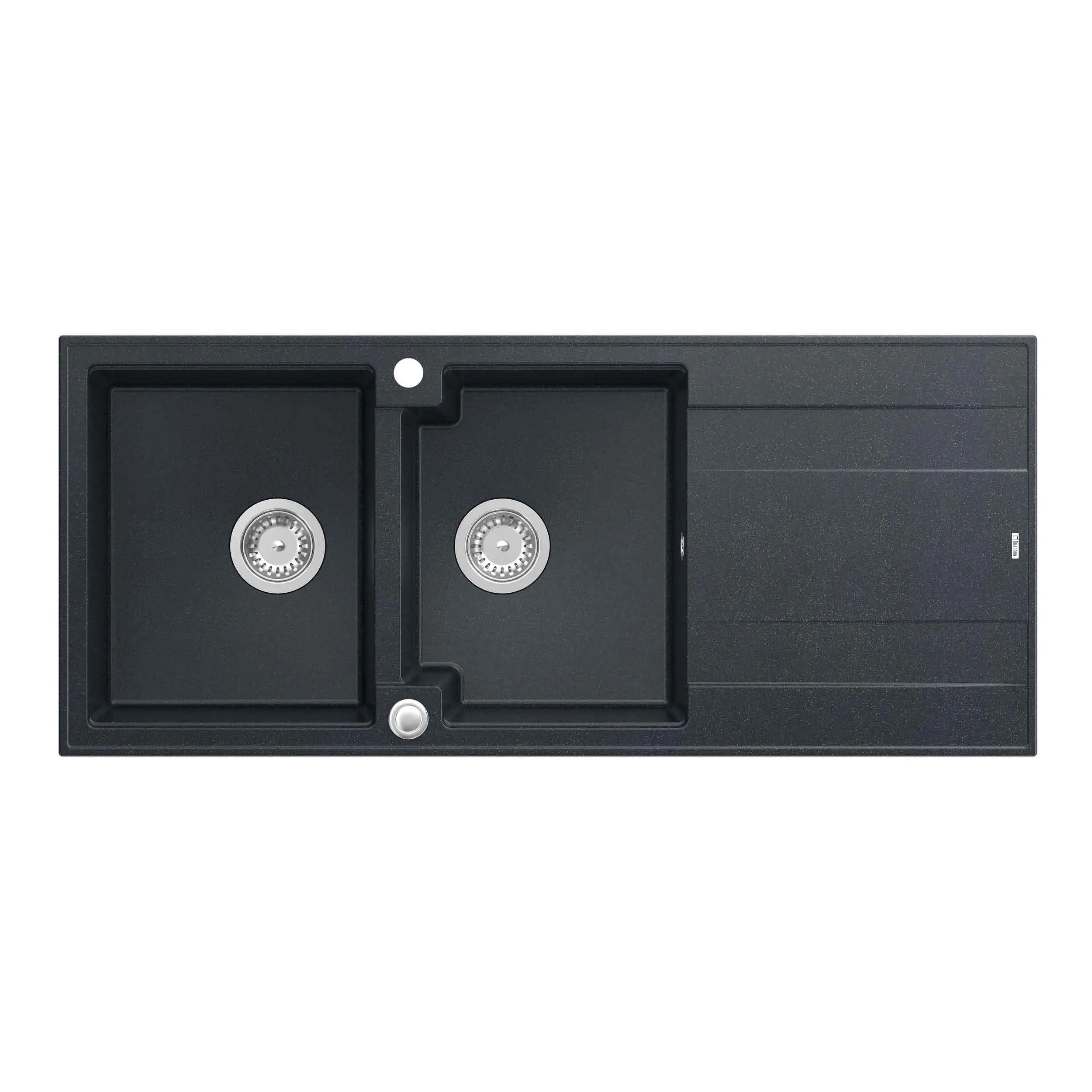 Quadron HQE11650U8_BS P2O Evan 121 Granitowy Czarny metalik/Stalowy