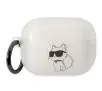 Etui na słuchawki Karl Lagerfeld Ikonik Choupette KLAP2HNCHTCT do AirPods Pro 2 Biały