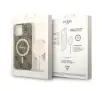 Zestaw Guess GUBPP12MH4EACSW ładowarka indukcyjna + etui 4G Print MagSafe do iPhone 12 Pro