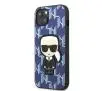 Etui Karl Lagerfeld Monogram Ikonik Patch KLHCP13SPMNIKBL do iPhone 13 mini