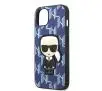 Etui Karl Lagerfeld Monogram Ikonik Patch KLHCP13SPMNIKBL do iPhone 13 mini