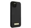 Etui Guess Silicone Logo Plate MagSafe GUHMP13SSPLK do iPhone 13 mini