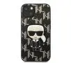 Etui Karl Lagerfeld Monogram Ikonik Patch KLHCP13SPMNIKBK do iPhone 13 mini