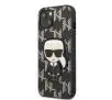 Etui Karl Lagerfeld Monogram Ikonik Patch KLHCP13SPMNIKBK do iPhone 13 mini