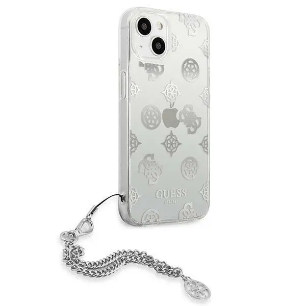 Etui Guess Peony Chain Collection GUHCP13SKSPESI do iPhone 13 mini