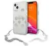 Etui Guess Peony Chain Collection GUHCP13SKSPESI do iPhone 13 mini