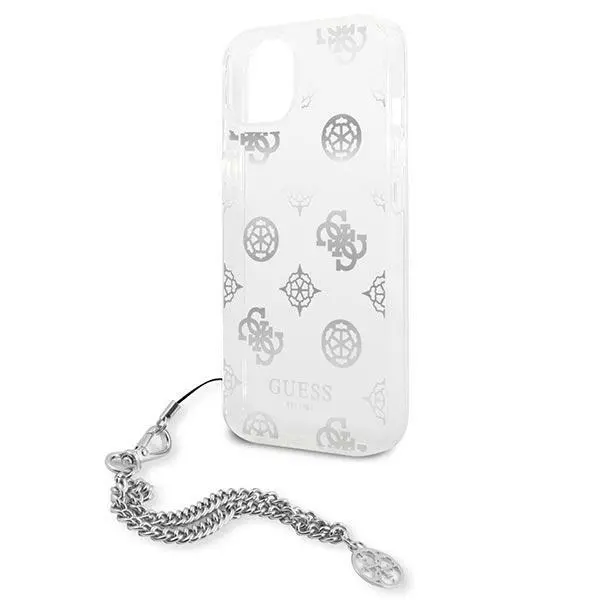 Etui Guess Peony Chain Collection GUHCP13SKSPESI do iPhone 13 mini