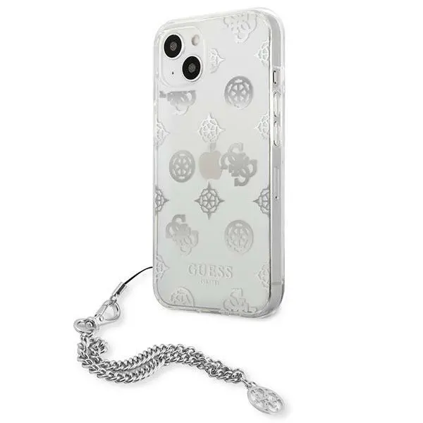 Etui Guess Peony Chain Collection GUHCP13SKSPESI do iPhone 13 mini