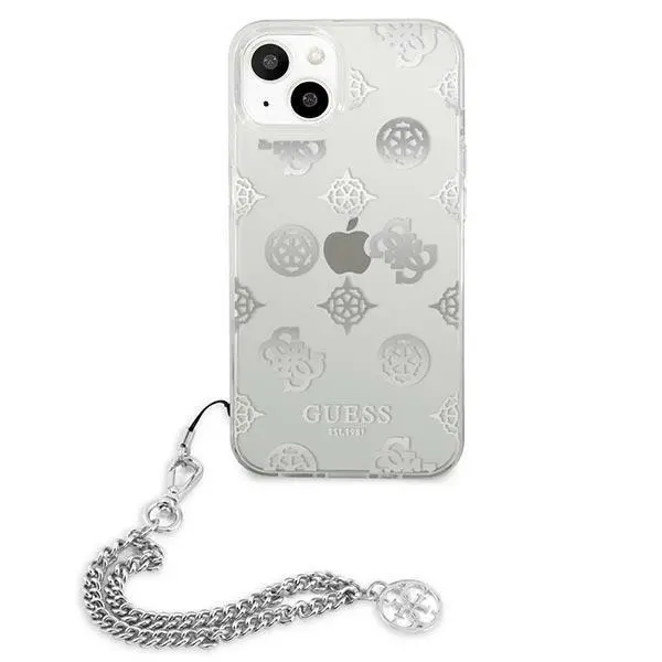 Etui Guess Peony Chain Collection GUHCP13SKSPESI do iPhone 13 mini