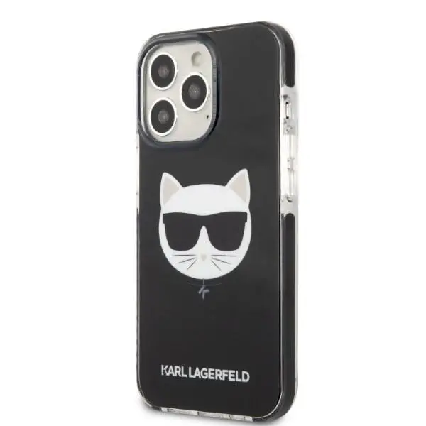 Etui Karl Lagerfeld Choupette Head KLHCP13LTPECK do iPhone 13 Pro / 13