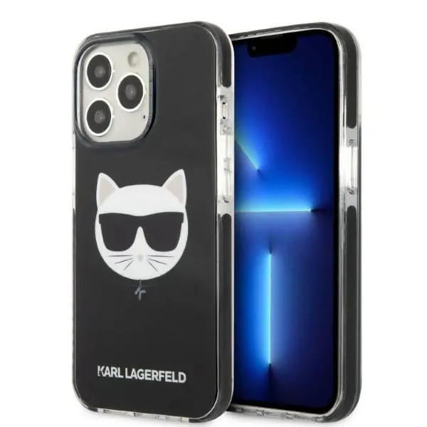 Etui Karl Lagerfeld Choupette Head KLHCP13LTPECK do iPhone 13 Pro / 13