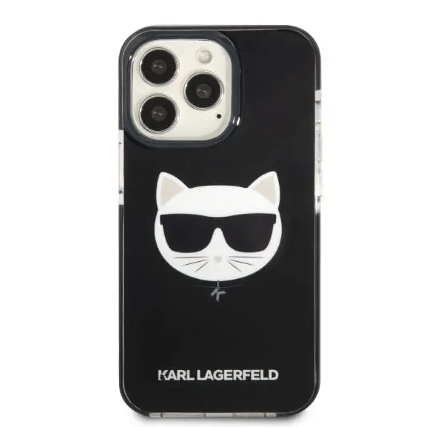 Etui Karl Lagerfeld Choupette Head KLHCP13LTPECK do iPhone 13 Pro / 13