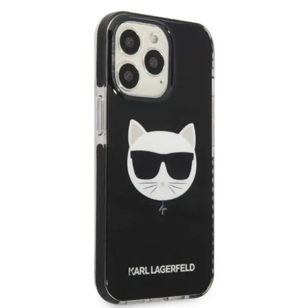 Etui Karl Lagerfeld Choupette Head KLHCP13LTPECK do iPhone 13 Pro / 13