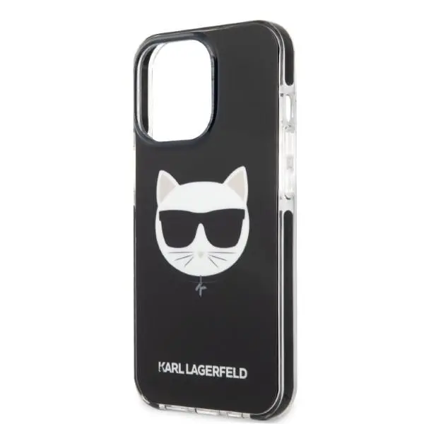Etui Karl Lagerfeld Choupette Head KLHCP13LTPECK do iPhone 13 Pro / 13