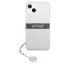 Etui Guess 4G Grey Strap Charm GUHCP13SKB4GGR do iPhone 13 mini