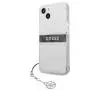 Etui Guess 4G Grey Strap Charm GUHCP13SKB4GGR do iPhone 13 mini
