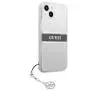 Etui Guess 4G Grey Strap Charm GUHCP13SKB4GGR do iPhone 13 mini