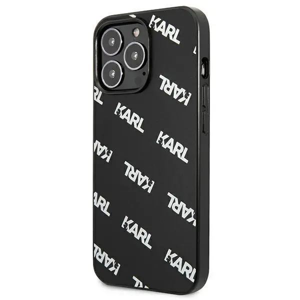 Etui Karl Lagerfeld Allover KLHCP13LPULMBK3 do iPhone 13 Pro / 13