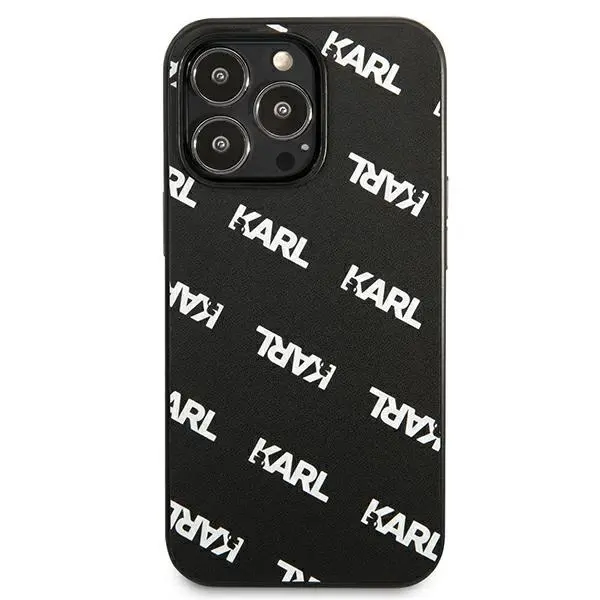 Etui Karl Lagerfeld Allover KLHCP13LPULMBK3 do iPhone 13 Pro / 13