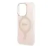 Zestaw Guess GUBPP14LH4EACSP  ładowarka indukcyjna + etui 4G Print MagSafe do iPhone 14 Pro