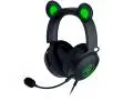 Słuchawki przewodowe z mikrofonem Razer Kraken Kitty Edition V2 Pro Nauszne Czarny