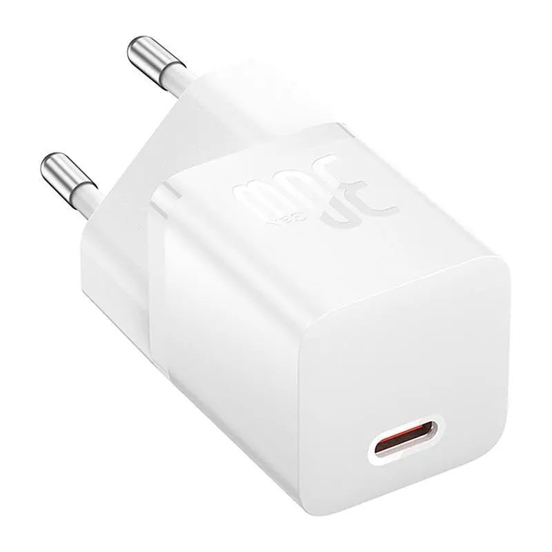 Ładowarka sieciowa Baseus GaN5 mini 30W Biały