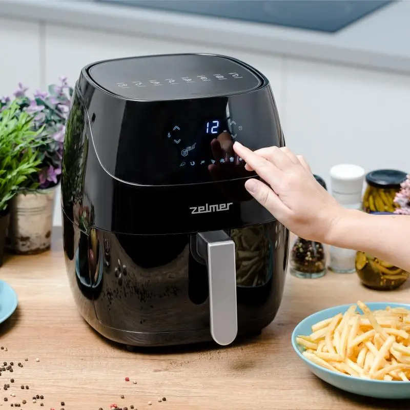 Frytkownica beztłuszczowa Zelmer ZAF5500B 1500W 5l