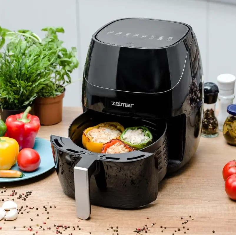Frytkownica beztłuszczowa Zelmer ZAF5500B 1500W 5l