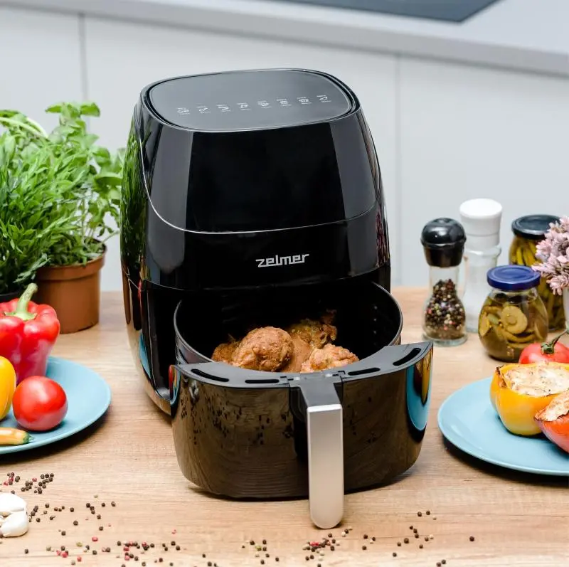 Frytkownica beztłuszczowa Zelmer ZAF5500B 1500W 5l